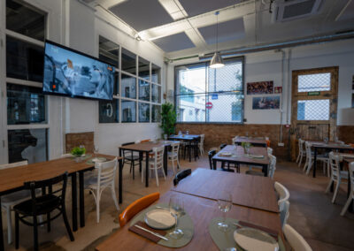 restaurant terrassa centre dinars sopars grups celebracions aniversaris